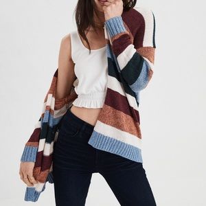 American Eagle Striped sweater